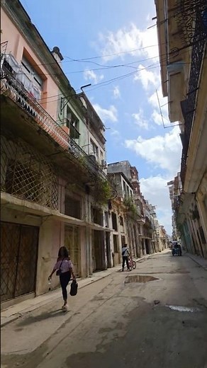Walking Havana Cuba. San Miguel / Gerbasio y Escobar #travel #cuba2026
