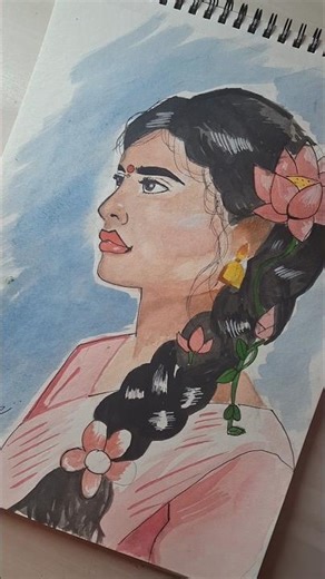 Random Drawing #drawing #girl #art #sketch #painting