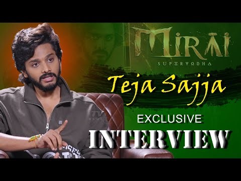 Hanuman Movie Fame Teja Sajja Exclusive Interview | Mirai Movie | Manchu Manoj | TV5 News