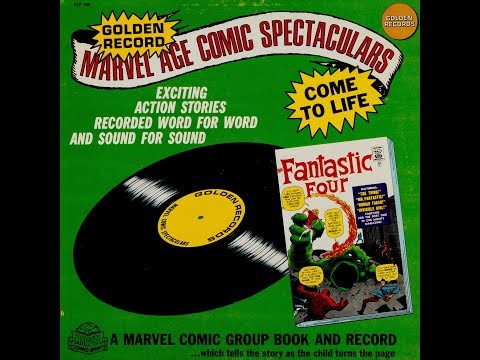 THE FANTASTIC FOUR #1 (Golden Records - 1966) SLP-185
