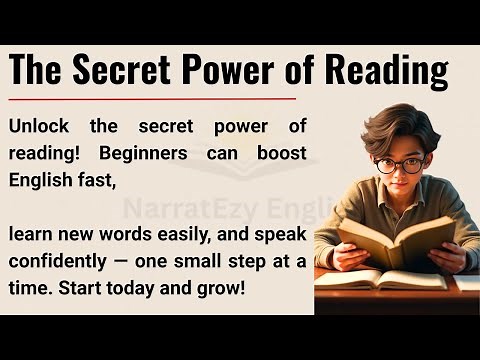 The Power of Reading 🔥 || Learn English Confidently ✅ || Easy Step-by-Step Practice for Beginners