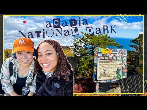 Hiking the Precipice Trail in Acadia National Park | Maine Hiking Adventure| digital diary 003