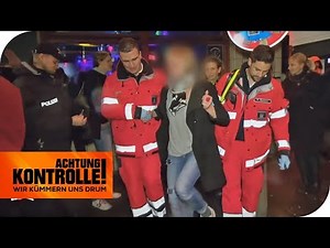 Rettung auf der Reeperbahn: Beim Feiern Fuß gebrochen? | Achtung Kontrolle | kabel eins