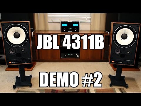 Vintage JBL 4311B Speakers Demo, Mcintosh MC252, CAL CL2500 - "Sound of Silence"