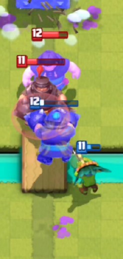 Dart goblin>mega knight💪 #clashroyale #trend #dartgoblin #Capcut #edits #magicarcher