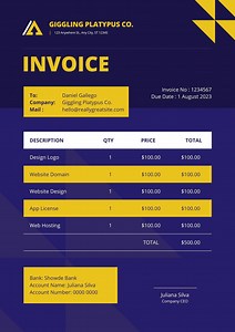 Event Planner Invoice Template | Editable Canva Billing Form | Wedding Coordinator Invoice | Printable Digital Business Template - Etsy Canada