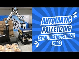 Palletizing Semi-Unstructured Bags with Automation