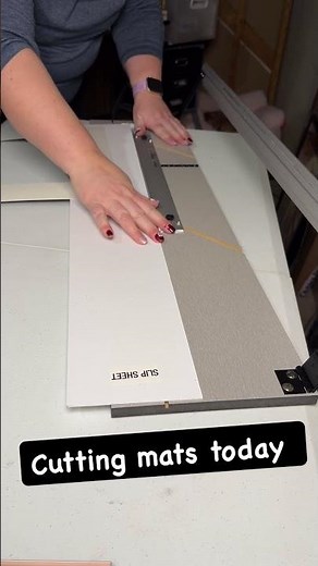 Cutting mats today!