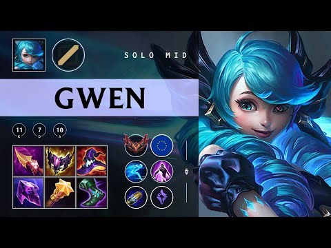 Gwen Mid vs Riven - EUW Grandmaster Patch 25.23