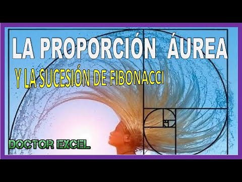 🎼La Sucesión de FIBONACCI y la PROPORCIÓN ÁUREA en Excel.🔭 GRÁFICA DE LA ESPIRAL DE FIBONACCI 🌀