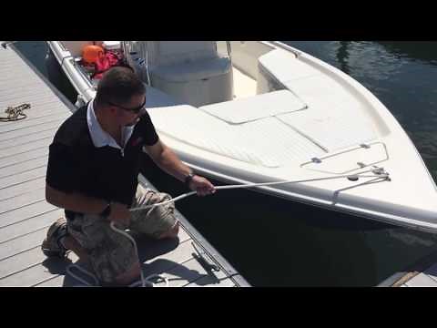 Proper Way To Tie Off To A Dock Cleat