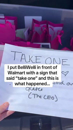 Why did this make me happy cry? #belliwelli #walmart #fiber #kindness