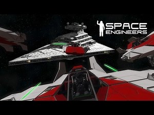 Space Engineers - Red Squadron - Attack On the Imperial Fuel Supply