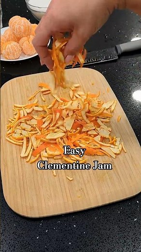🍊Easy Clementine Jam you’ll want to make again and again. #asmr #cooking #easyrecipes #foodshorts