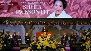VP Kamala Harris, other dignitaries pay tribute to Rep. Sheila Jackson Lee at celebration of life