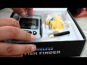 Wireless Fish Finder Unboxing