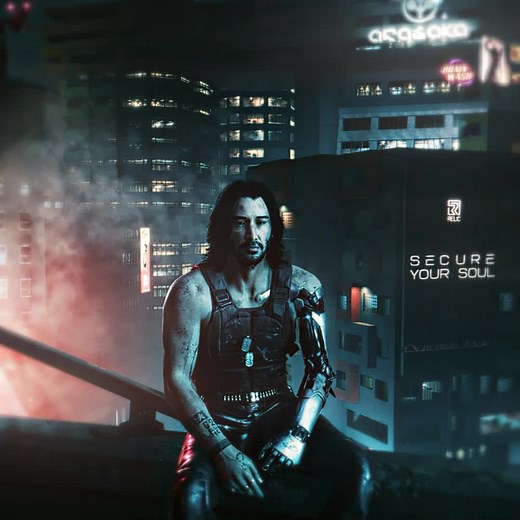 Never Fade Away: Samurai Cyperpunk 2077 Edit