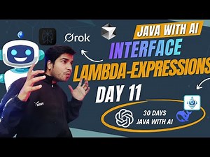 Day 11 || Java Lambda Expressions & Interfaces Explained | Complete Tutorial for Beginner #coding