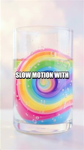 The Midnight Rainbow Vortex in a Glass