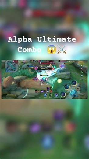 Alpha Ultimate Combo 😱⚔️