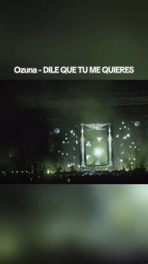 Ozuna Concert Performance of Dile Que Tu Me Quieres