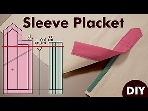 How to Sew a Placket Without the Backside Stitch Going Off Track