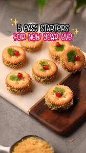 Here are 5 super easy party starter recipes that are easy to make, tasty, and perfect for house parties! So if you’re planning your new year party, then you need to save this reel! 🫶 Recipe is pinned in comments section 😊 [New year party, New Years, Party Food, Party Starters, Veg Starters, Quick Starter recipes, Easy Party Starters, Easy Veg Recipes, Veg Recipes] #NewYearParty #PartyStarters #VegRecipes #EasyRecipes #Recipes | Neelam Agarwal