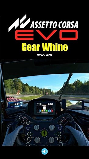 Straight Cut Gear Whine Test: Ferrari 296 GT3 | AC EVO vs GT7