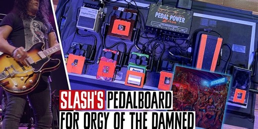 Blues Ball Band Tour: Slash's 2024 Pedalboard Unveiled