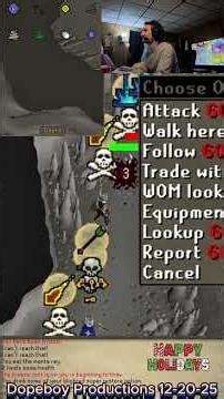 Syndicate is the king of the slayer caves! #gaming #osrspodcast #happyholidays #pking