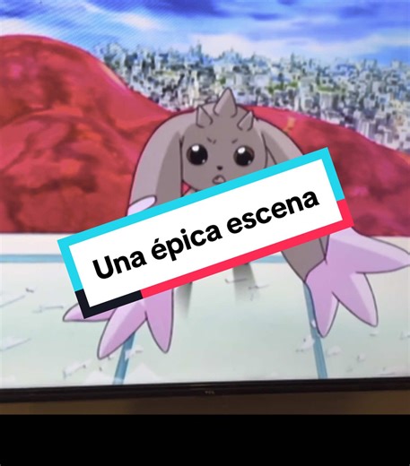 Épica escena de evolución en Digimon Tamers