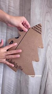 602K views · 9.7K reactions | Que hacer con el cartón?? #ideas #crafts #reelsviral #creative #reciclagem #artesanato #Christmas #natal #navidad | Vamos a Crear | Facebook