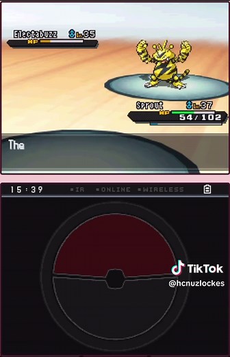 Defeating Gym Leader Elesa in Pokémon Blaze Black 2