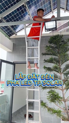 How to Install a 200W TP Solar LED Flood Light at Home - Super Easy