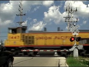 Union Pacific Freight Train with C&NW Caboose