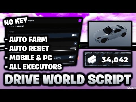 Roblox Drive World Script | Roblox Drive World Script | AUTOFARM, MONEY FARM (XMAS UPDATE)