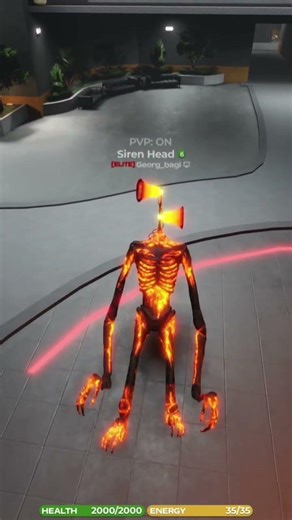 SIREN HEAD MAGMA IN ROBLOX: SCP MOSTER ROLEPLAY