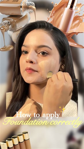 Mahak | Flawless base starts with the right technique ✨ Blend smart, not hard! { how to apply foundation, foundation application, foundation... | Instagram