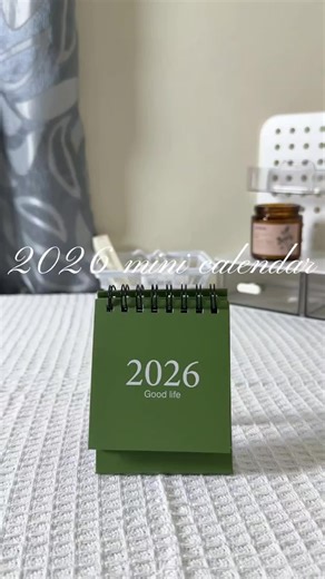 2026 Mini Calendar for Your Desk Setup