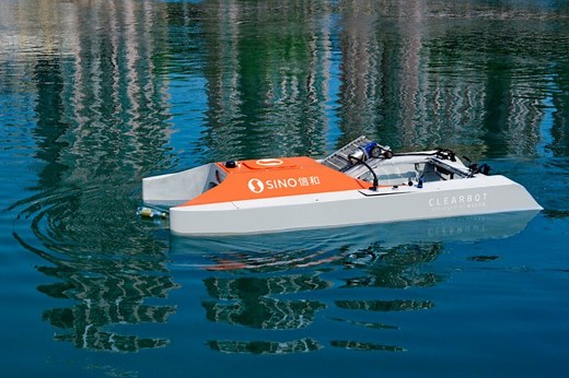 This AI-enabled robotic boat cleans up harbors and rivers to keep plastic trash out of the ocean - Source Asia