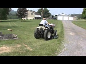 Bolens Iseki G154 Compact Tractor With 48" Belly Mower 3 Point Hitch 540 PTO For Sale