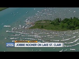 Jobbie Nooner today on Gull Island in Lake St. Clair, Crackdown on drunk boating
