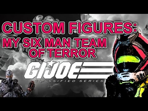 GI JOE CLASSIFIED CUSTOM TEAM OF TERROR