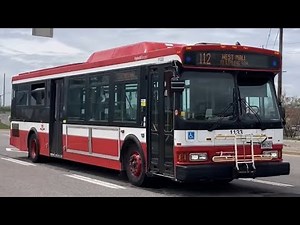 Toronto TTC Orion VII Hybrid Buses 1066 & 1133 on Route 112 West Mall