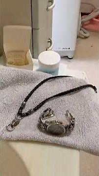 【シルバー】簡単！アッシー流！シルバーアクセサリーのお手入れ実践！！【アクセサリー】