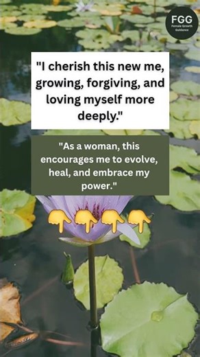 "Do you, as a woman, truly embrace growth, forgiveness, and self-love in your life?"