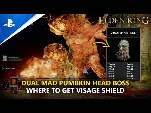 ELDEN RING | Caelem Ruins Guide - Dual Pumpkin Head Boss - Visage Shield Location