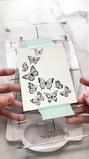 31K views · 2.2K reactions | The new Betterpress Letterpress machine is AMAZING for cardmaking!❤️ Here I used the Butterfly Wishes #fyp #asmrsounds #asmr #craf #art #cards #cardmaking #stampin #crafts #stamping | Craft Design | Facebook