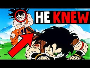 Why Goku Was SMART Letting Raditz Tail Go