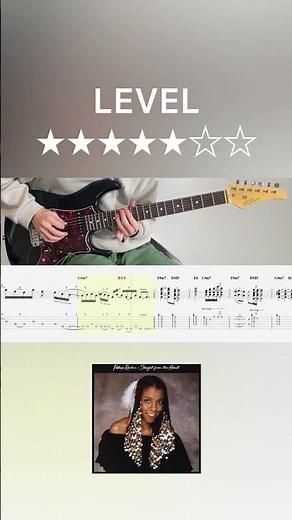 Patrice Rushen - Forget Me Nots (guitar solo cover with tabs & chords)